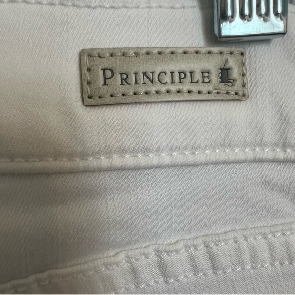 Principle denim white crush bootcut jeans size 29 NWT - Picture 5 of 9